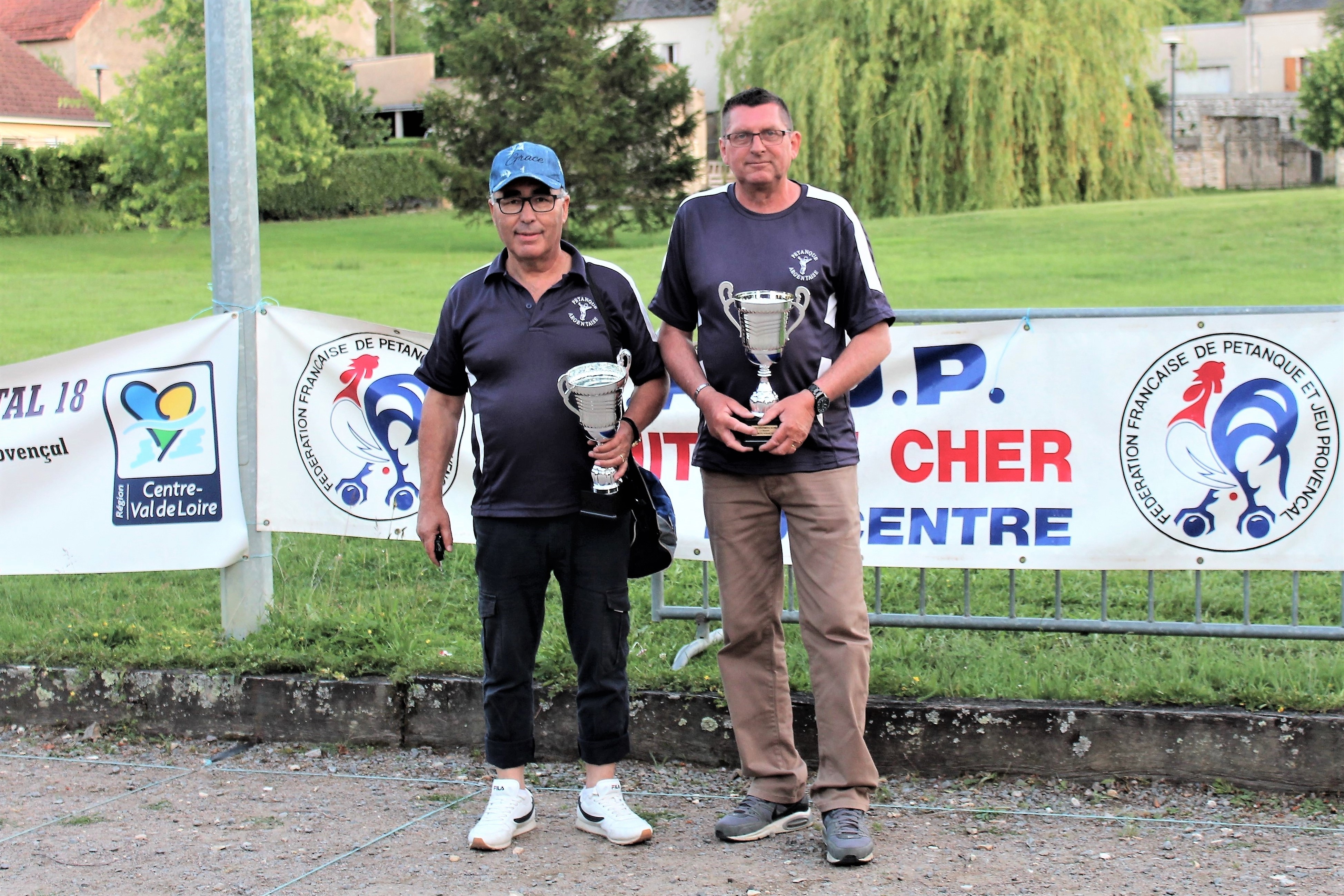 José (champion 2018) et Rémy