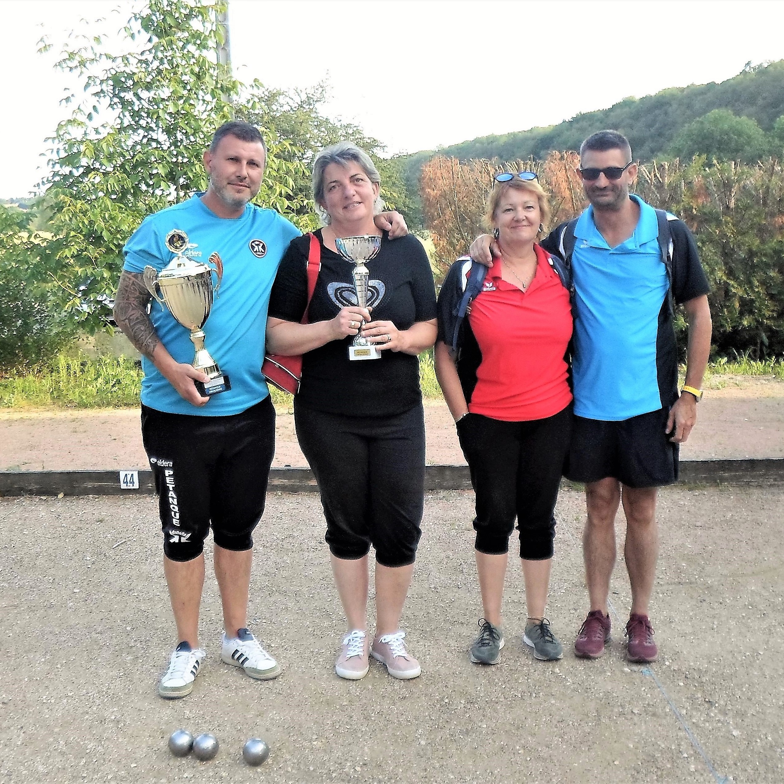 Vainqueurs et finalistes du A