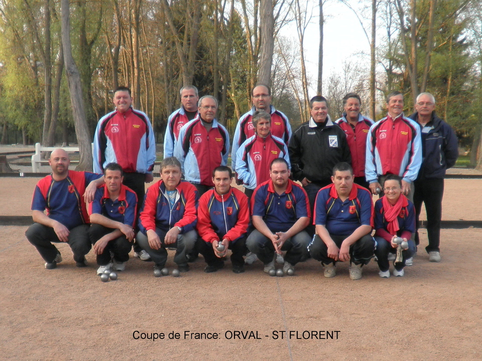 ORVAL - ST FLORENT en Coupe de France