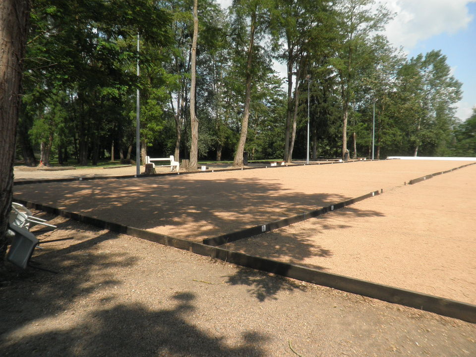 Les terrains de la Pétanque Orvalienne