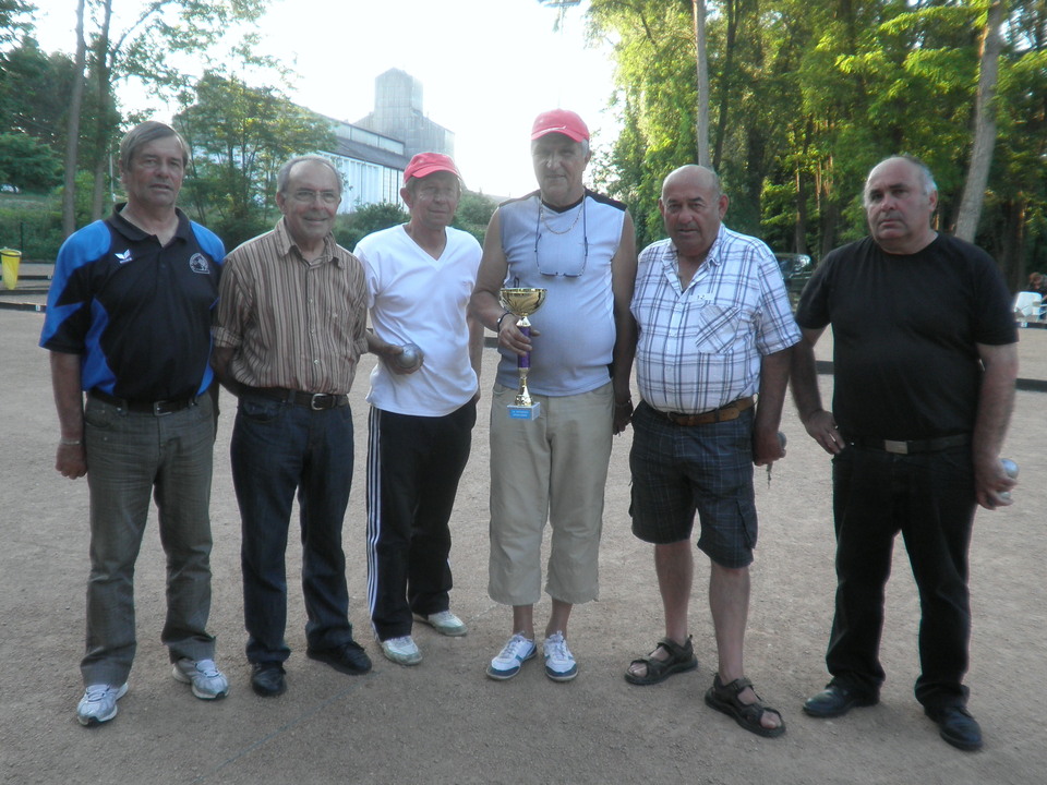 la Pétanque Orvalienne et la Pétanque de Marmignolles