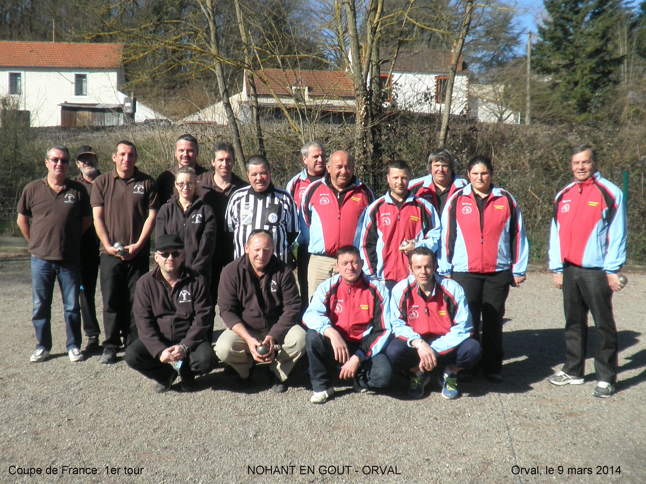 Coupe de France 1er tour: ORVAL - NOHANT EN GOUT