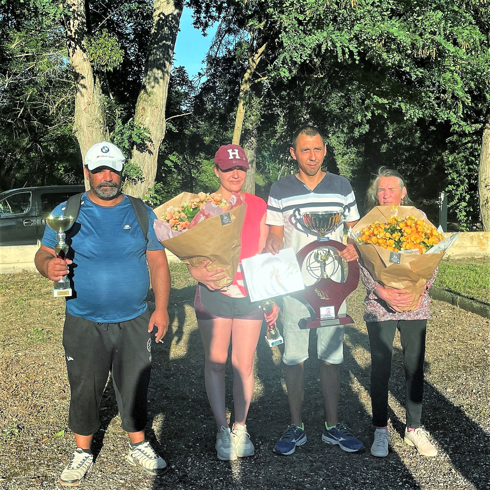 Jérôme, Gwendoline, Mickaël et Sandra