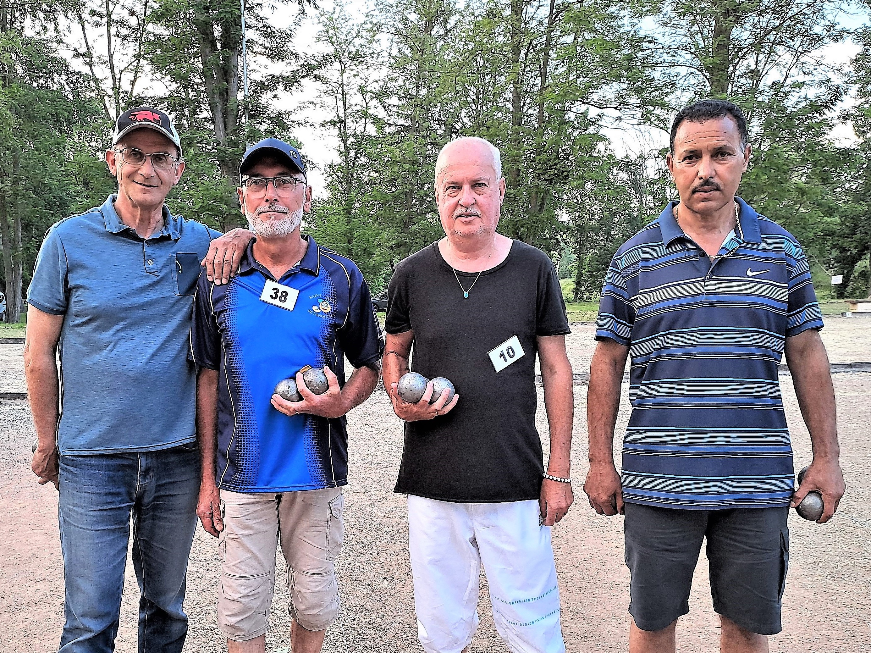 Finale du A: Christian et Gilles vs Eric et Mohamed