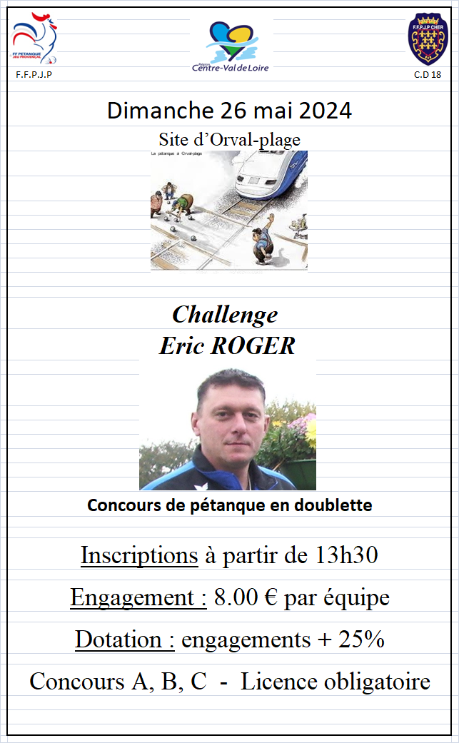 Challenge "Eric ROGER"