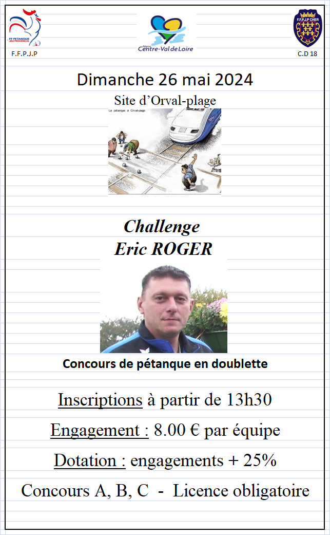 Challenge "Eric ROGER" Challenge "Eric ROGER"