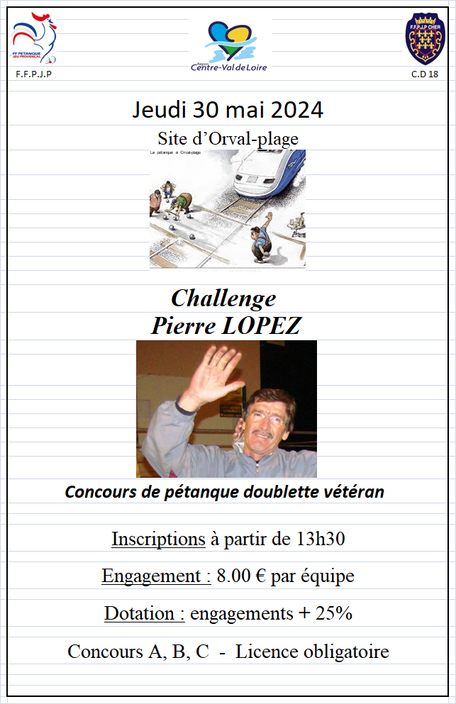 Challenge "Pierre LOPEZ" Challenge "Pierre LOPEZ"