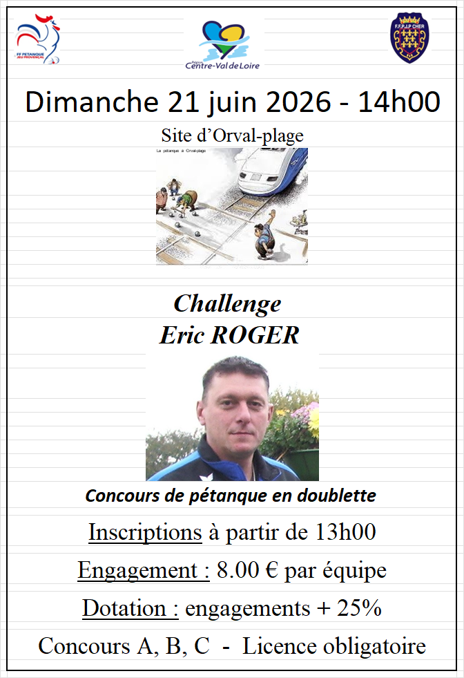 Challenge Eric ROGER
