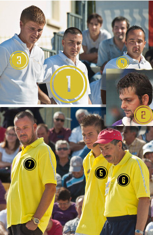 Classement final des joueurs de pétanque en Nationaux 2010