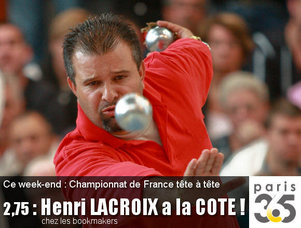 Incroyable mais vrai : pariez sur votre favoris au Championnat de France tête à tête