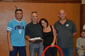 Jean Michel Santiago, moi et ma fille, David Casanova Jean Michel Santiago, moi et ma fille, David Casanova