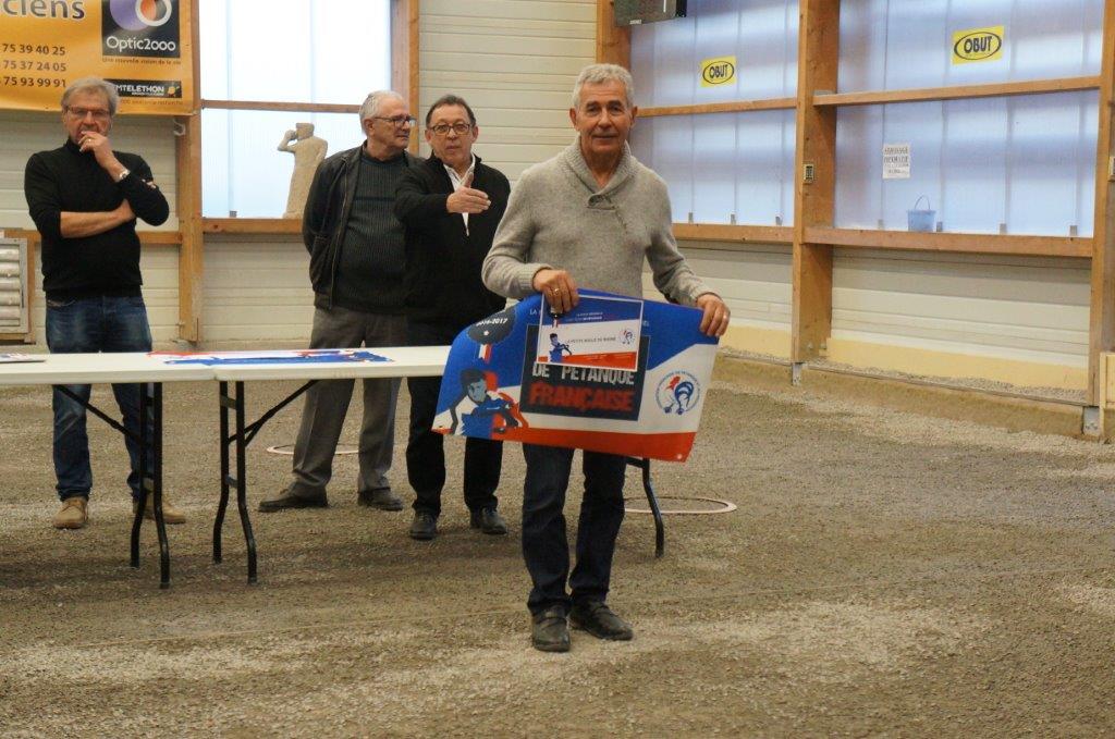 Concours les 10h des jeunes à Chauzon (25) 14 02 2016. 1 étoile pour La Petite Boule du Rhone Tournon sur Rhon