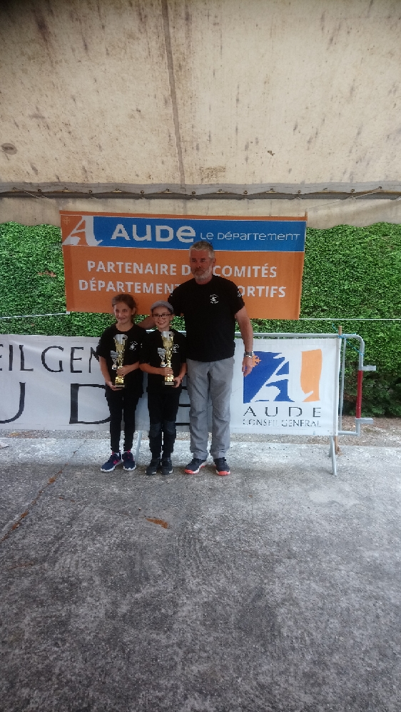 Championnat de l aude doublette jeunes