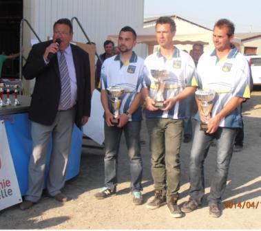 Championnat triplette masculin