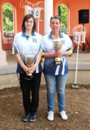 Championnat doublettes féminins Championnat doublettes féminins