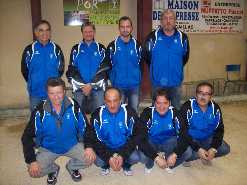 Gerard Briol, Dominique Rivet, Benoit Puginier, Eric Birbés, Bernard Estaffin, Michel Ouchène, Raphaël Ruiz et Narcisse Da Costa Gerard Briol, Dominique Rivet, Benoit Puginier, Eric Birbés, Bernard Estaffin, Michel Ouchène, Raphaël Ruiz et Narcisse Da Costa