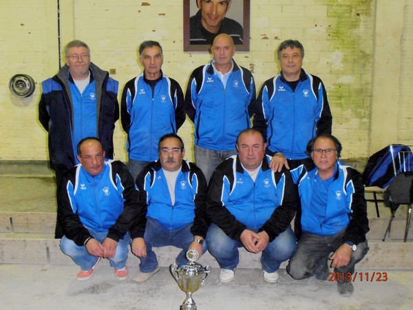 Pétanq'Club de Navès Champion du Tarn 1ère Division 2013