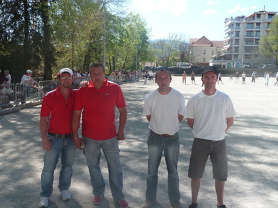 Participation à l'éliminatoire doublettes masculins Participation à l'éliminatoire doublettes masculins