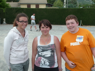 Bravo aux jeunes pour le jeu developpé toute l'apres midi. Bravo aux jeunes pour le jeu developpé toute l'apres midi.