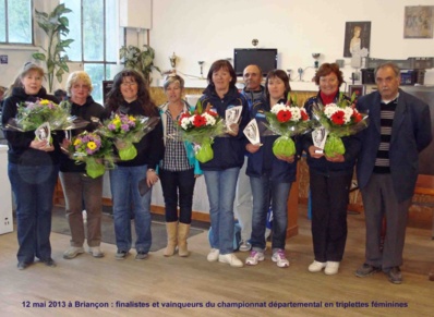 Nos filles sont championnes départementales 2013!!!