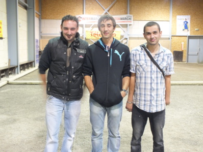 Critérium 2013 : triplette Critérium 2013 : triplette