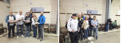 Gielly Patrick, Antoine Marc, Michon Franck et la famille Souche Gielly Patrick, Antoine Marc, Michon Franck et la famille Souche