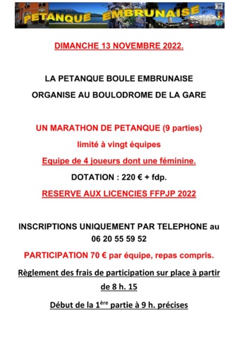 Marathon d'Hiver Marathon d'Hiver