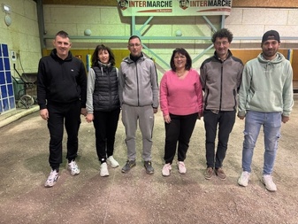 Concours triplette mixte du 01/02/26 Concours triplette mixte du 01/02/26