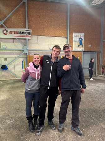 Concours triplette mixte du 01/02/26 Concours triplette mixte du 01/02/26