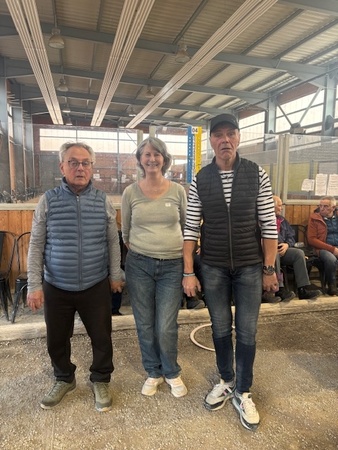 Concours triplette mixte du 01/02/26 Concours triplette mixte du 01/02/26