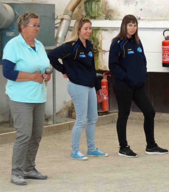 Coralie et Stéphanie en huitième