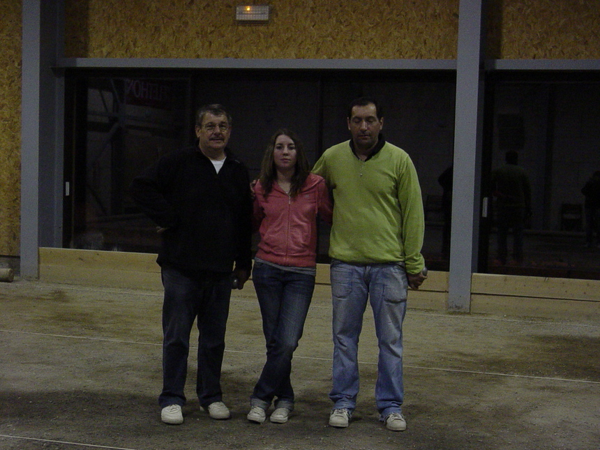 VAINQUEURS : Pierrot AUDIBERT, Coralie LEYRE, Patrick ESCALLIER