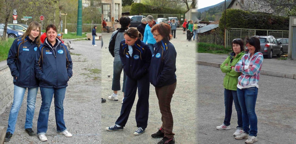 Stéphanie et Nathalie - Isoline et Brigitte - Nathalie et Karine le dimanche matin