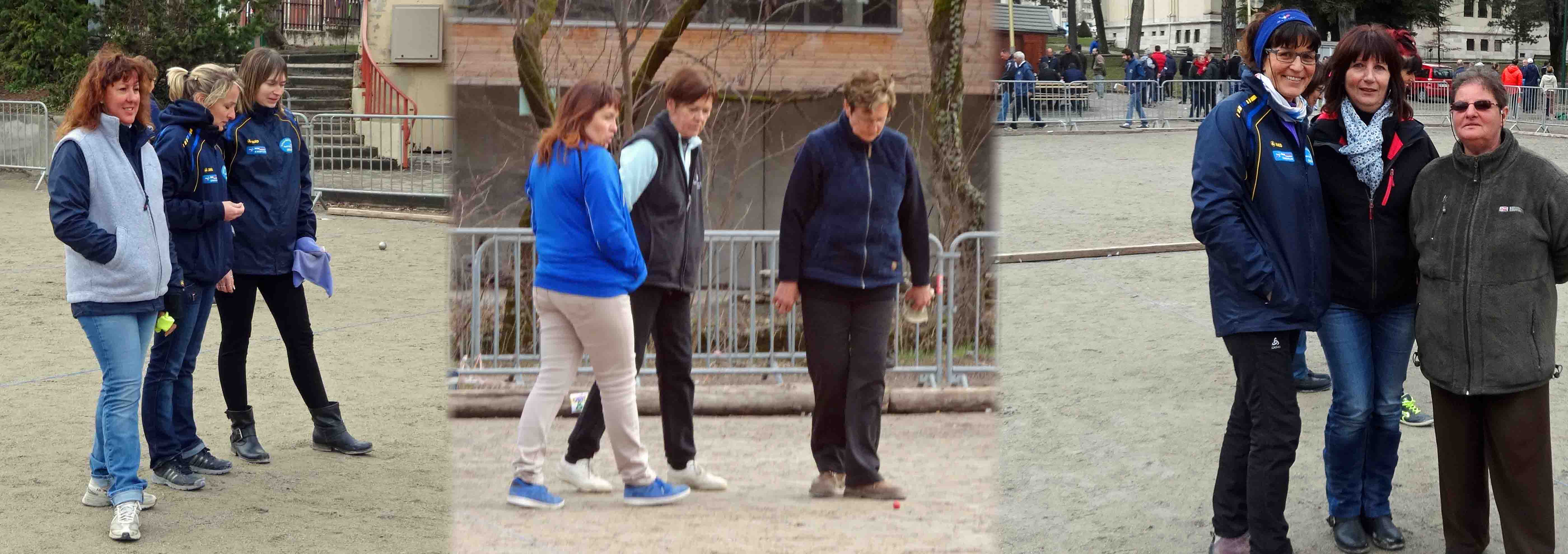 Championnat  triplettes féminines Championnat  triplettes féminines