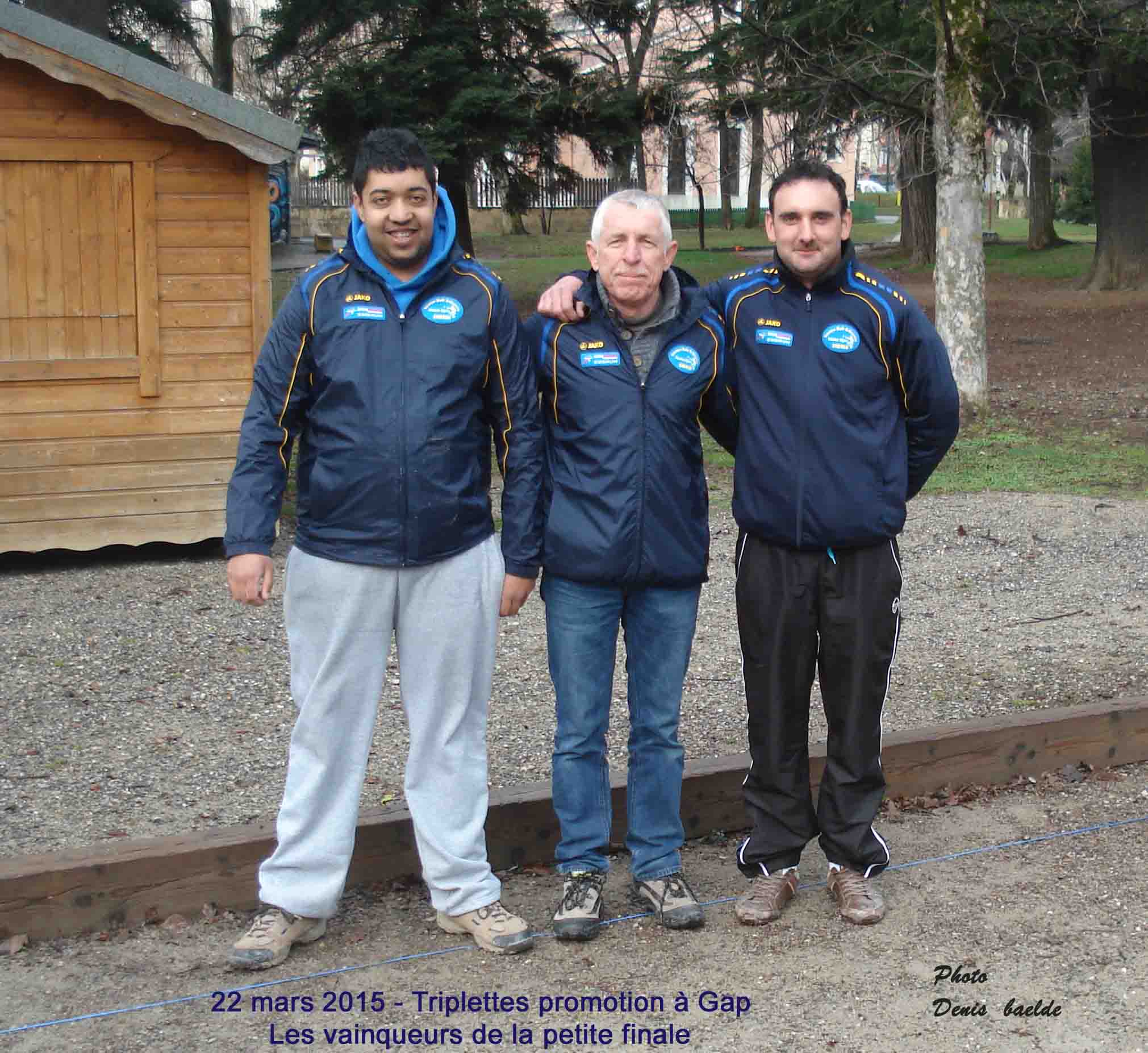 Eliminatoire Triplette Promotion Eliminatoire Triplette Promotion