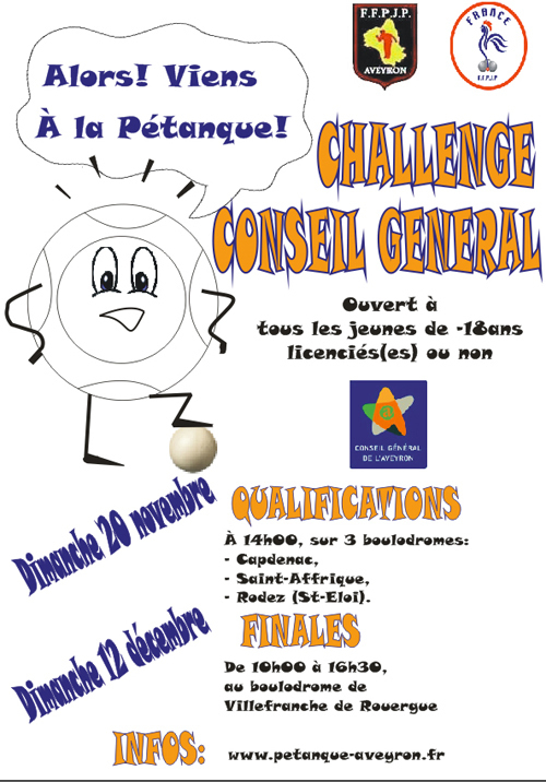 Challenge Conseil Général Challenge Conseil Général