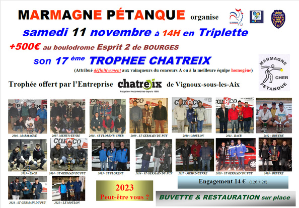 TROPHEE CHATREIX