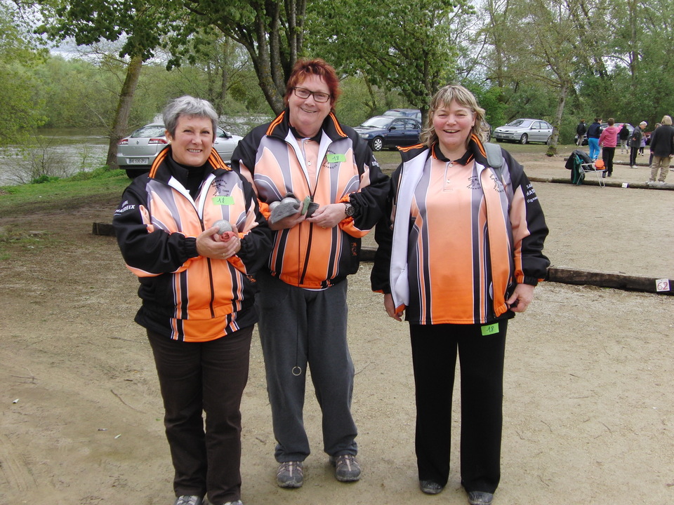 Triplettes : les filles en 1/4 et Gilbert, encore le plus efficace