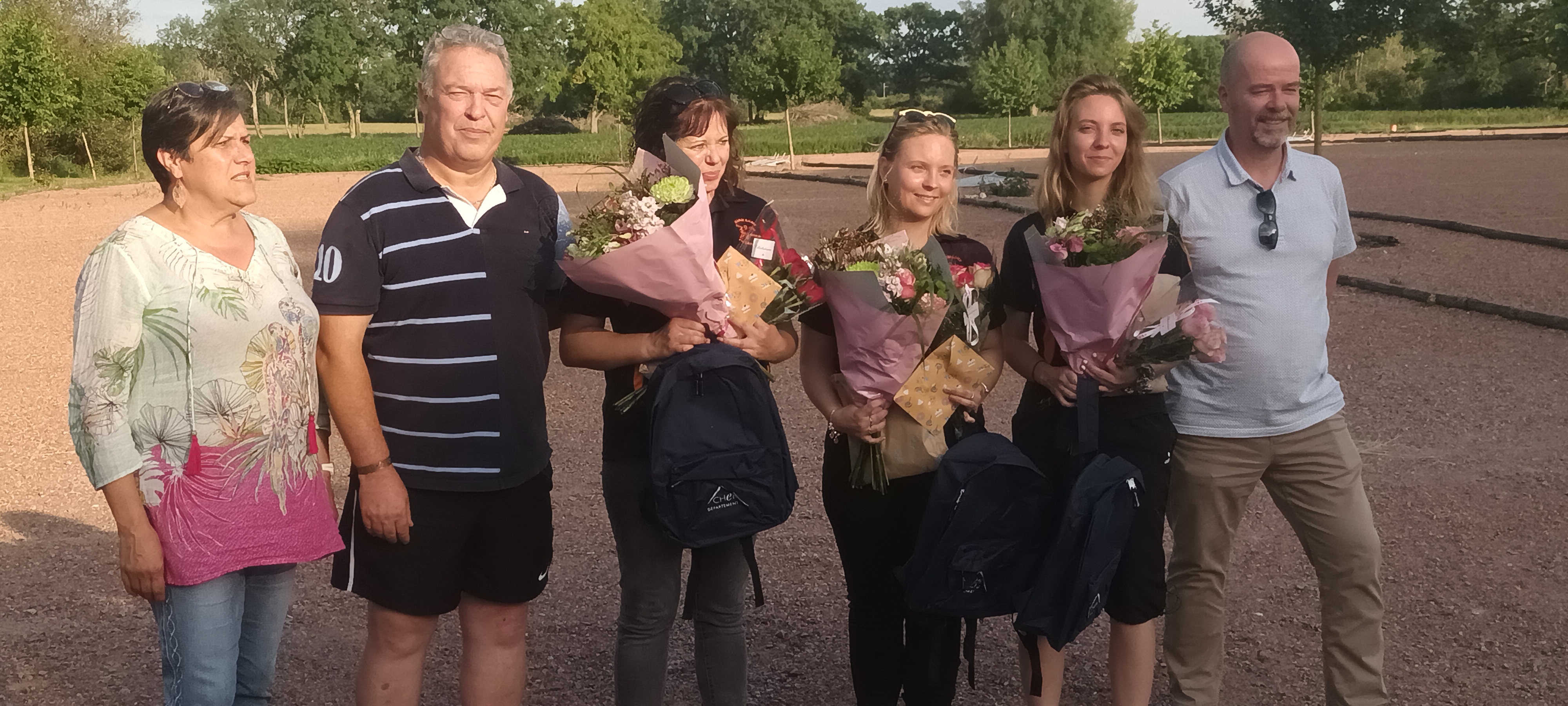     Enorme BRAVO ! Lou, Agathe et Aurore      sont Championnes du Cher triplettes 2022