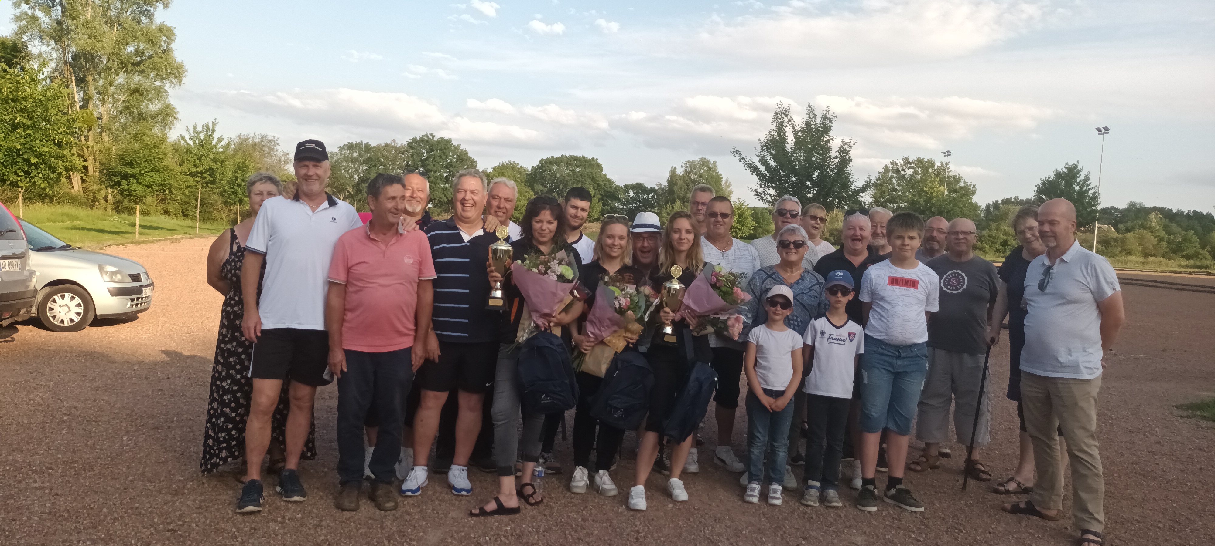     Enorme BRAVO ! Lou, Agathe et Aurore      sont Championnes du Cher triplettes 2022