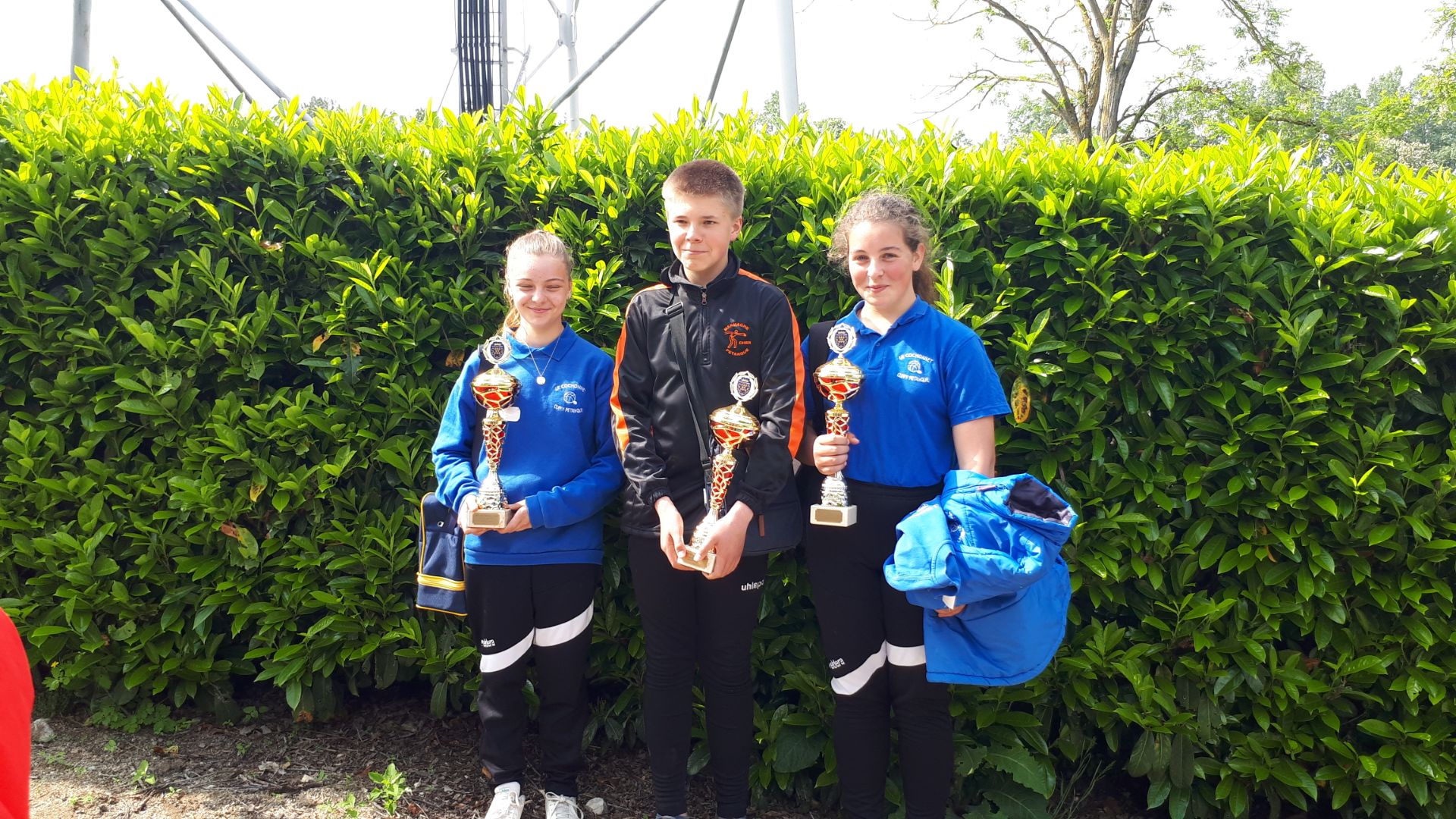 Bravo à Tristan vice champion du Cher triplettes Cadet Bravo à Tristan vice champion du Cher triplettes Cadet