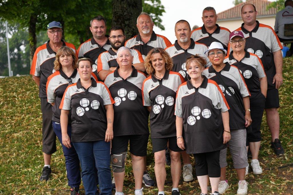 Marmagne Pétanque  au national de Bellac 2023