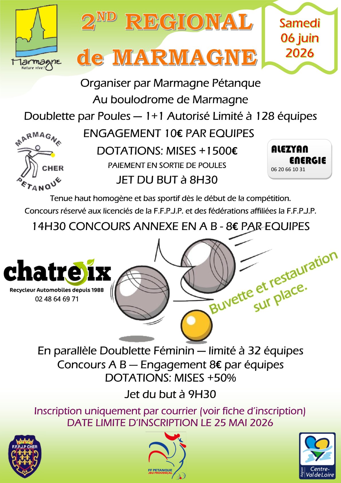 2éme Régional de Marmagne