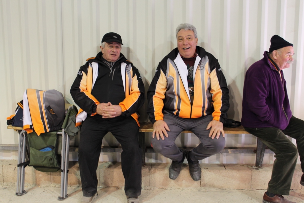 Toujours nos vététans en pause Toujours nos vététans en pause