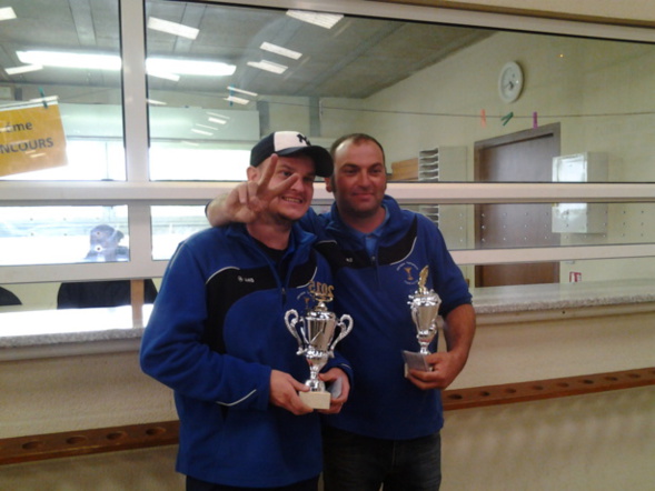 Eddy et Julien double la mise en remportant le doublette séniors 2015 Eddy et Julien double la mise en remportant le doublette séniors 2015