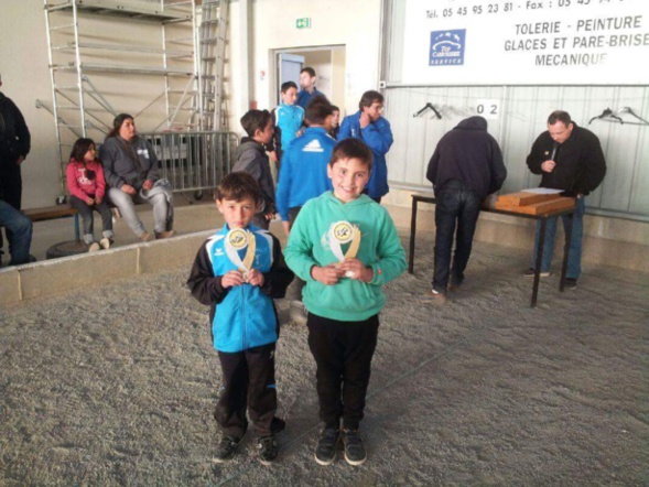 LORENZO champion doublette minime
