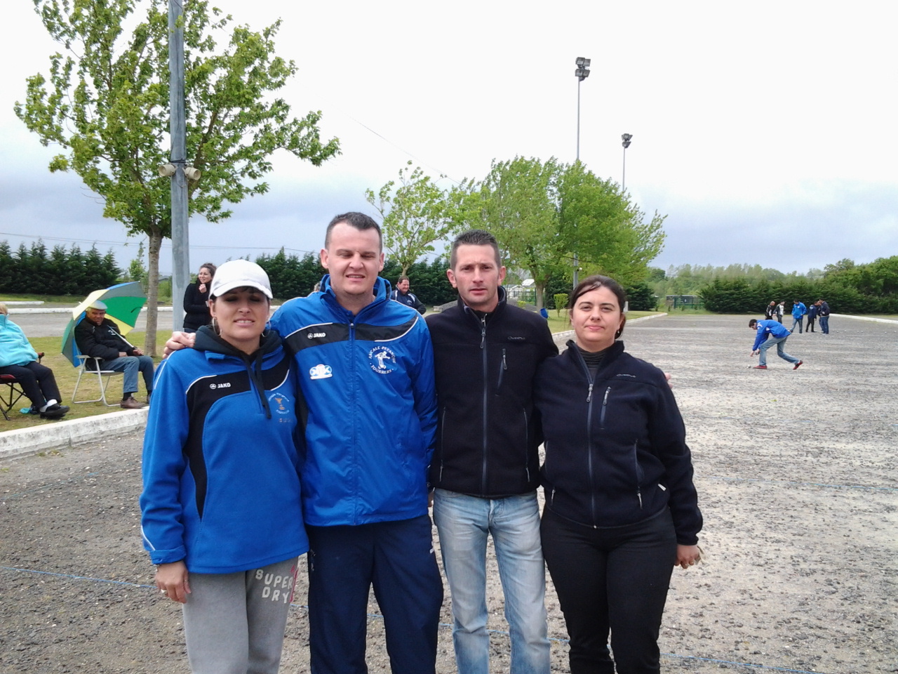 doublette mixte Sabrina -Julien de nouveau vices- champions doublette mixte Sabrina -Julien de nouveau vices- champions