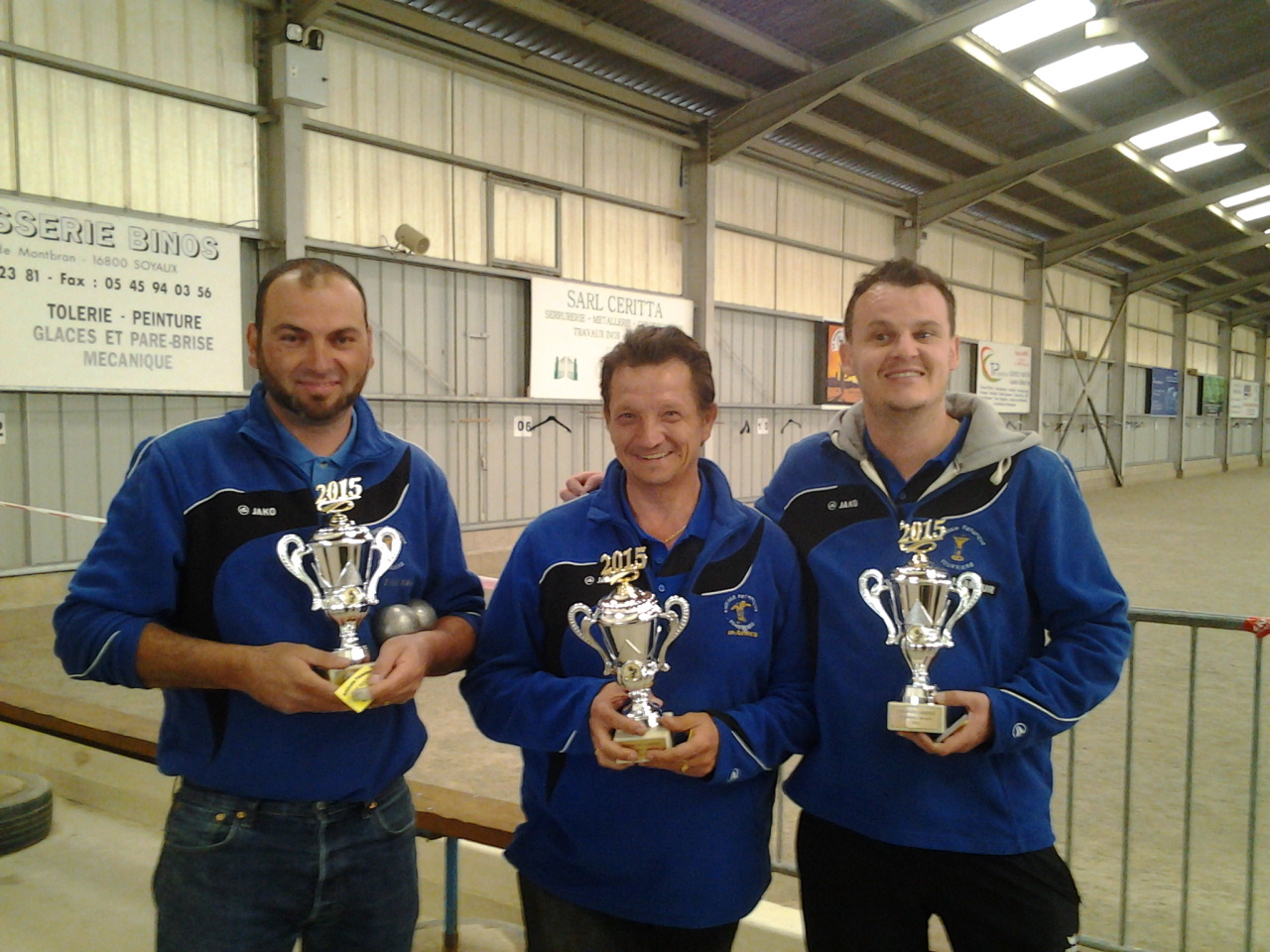 eddy ,jeffe et juju champions 2015 eddy ,jeffe et juju champions 2015