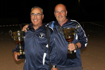 JOSE PEDRO / DIDIER RAFFESTIN  CHAMPIONS DU CHER DOUBLETTE VETERAN 