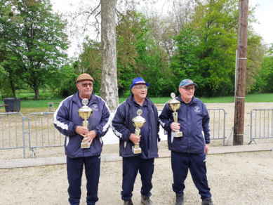 CHAMPIONNAT TRIPLETTES PROMOTION: ARGENT Champion 2024